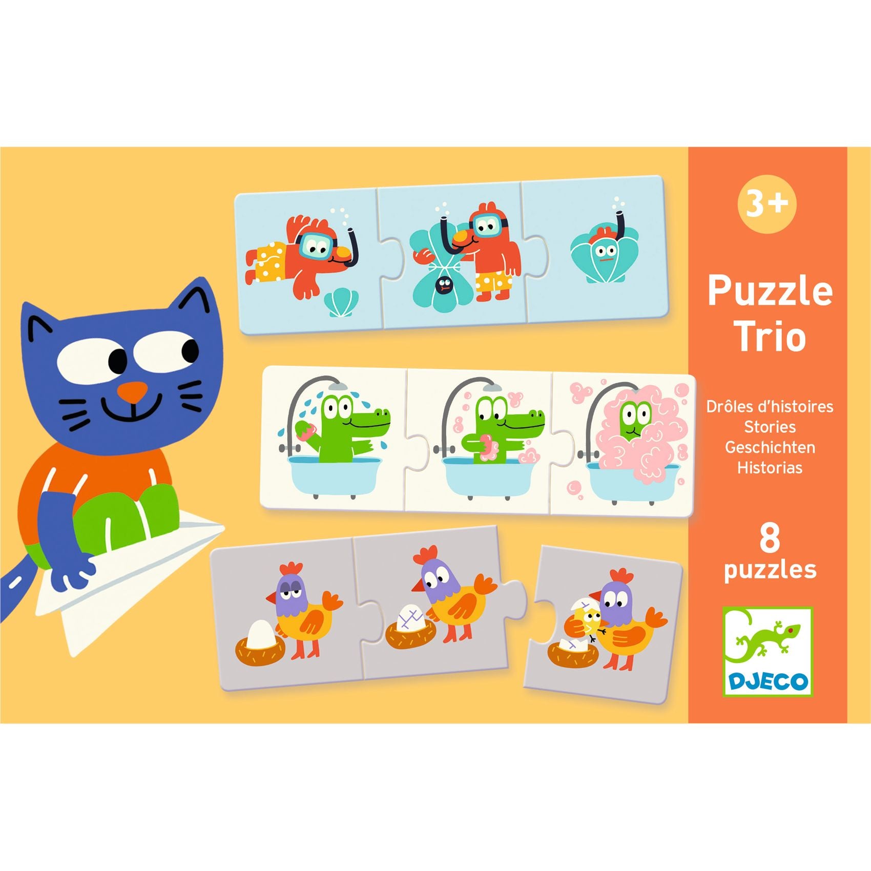 Djeco Puzzle Trio – Stories