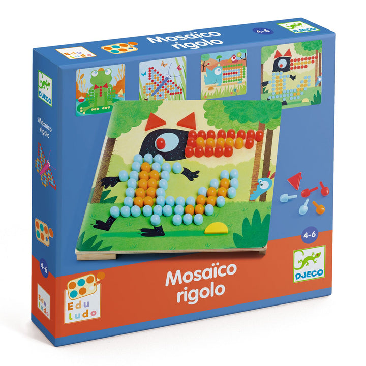 Djeco Mosaico Rigolo Pegboard