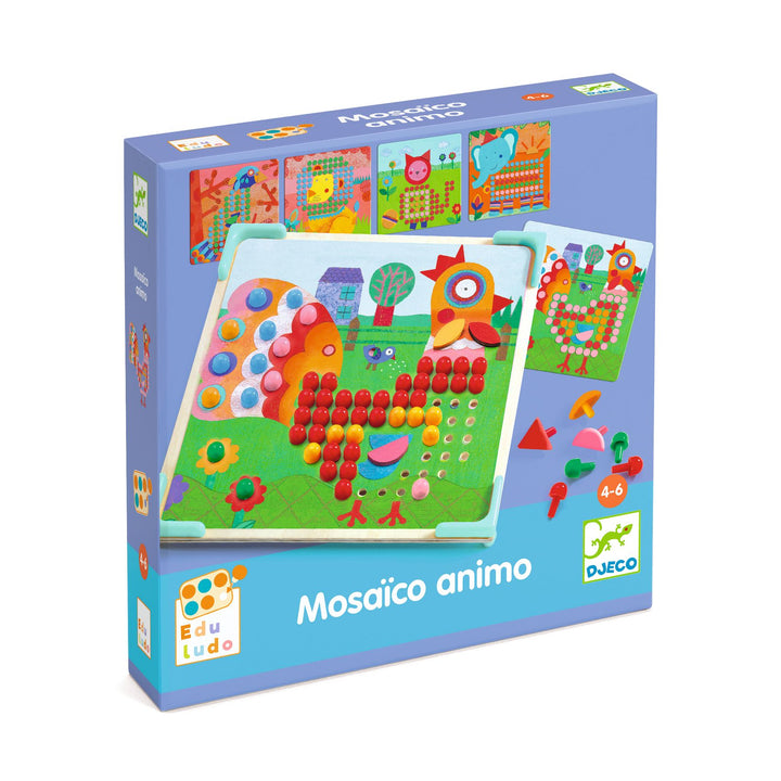 Djeco Mosaico Animo Pegboard