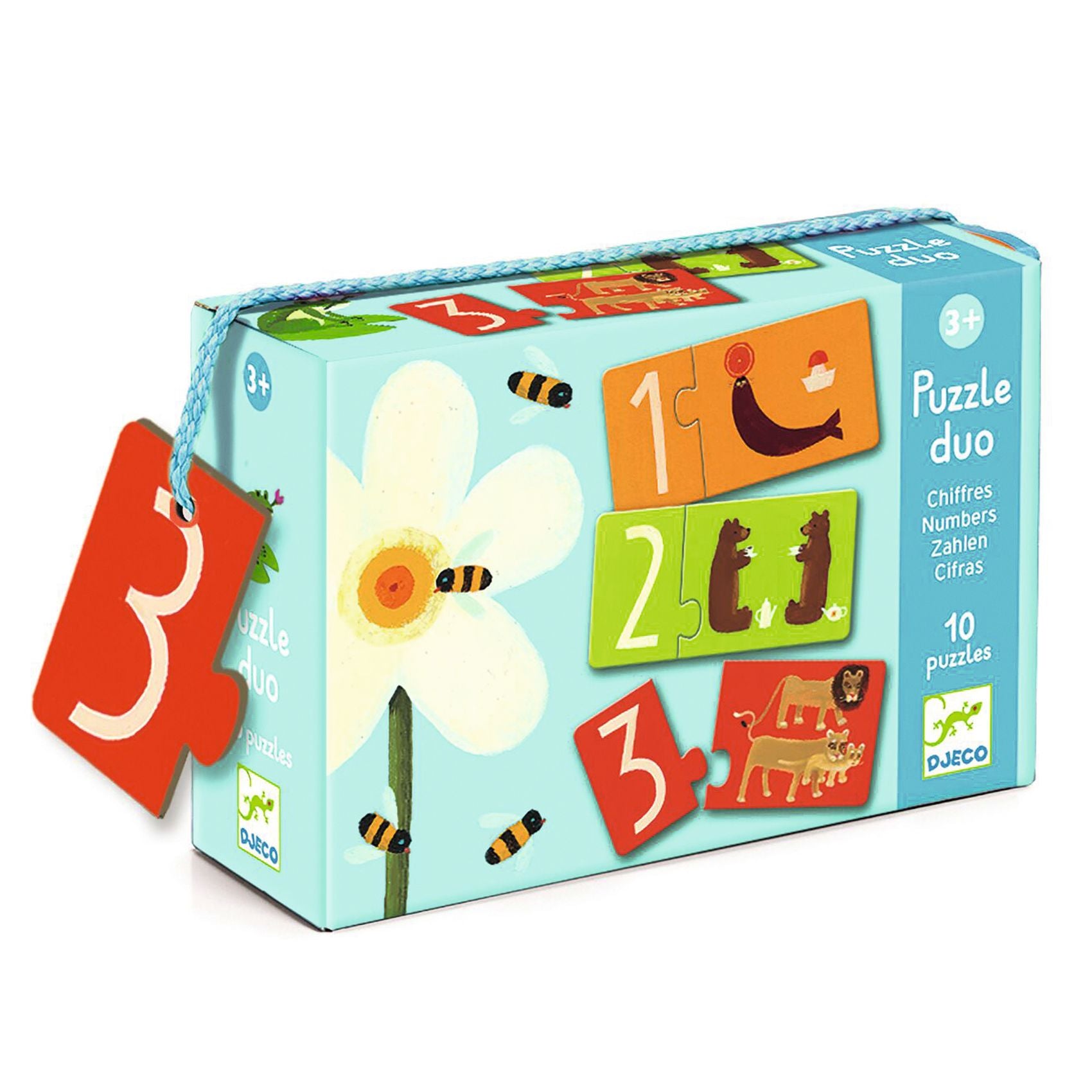 Djeco Puzzle Duo – Numbers