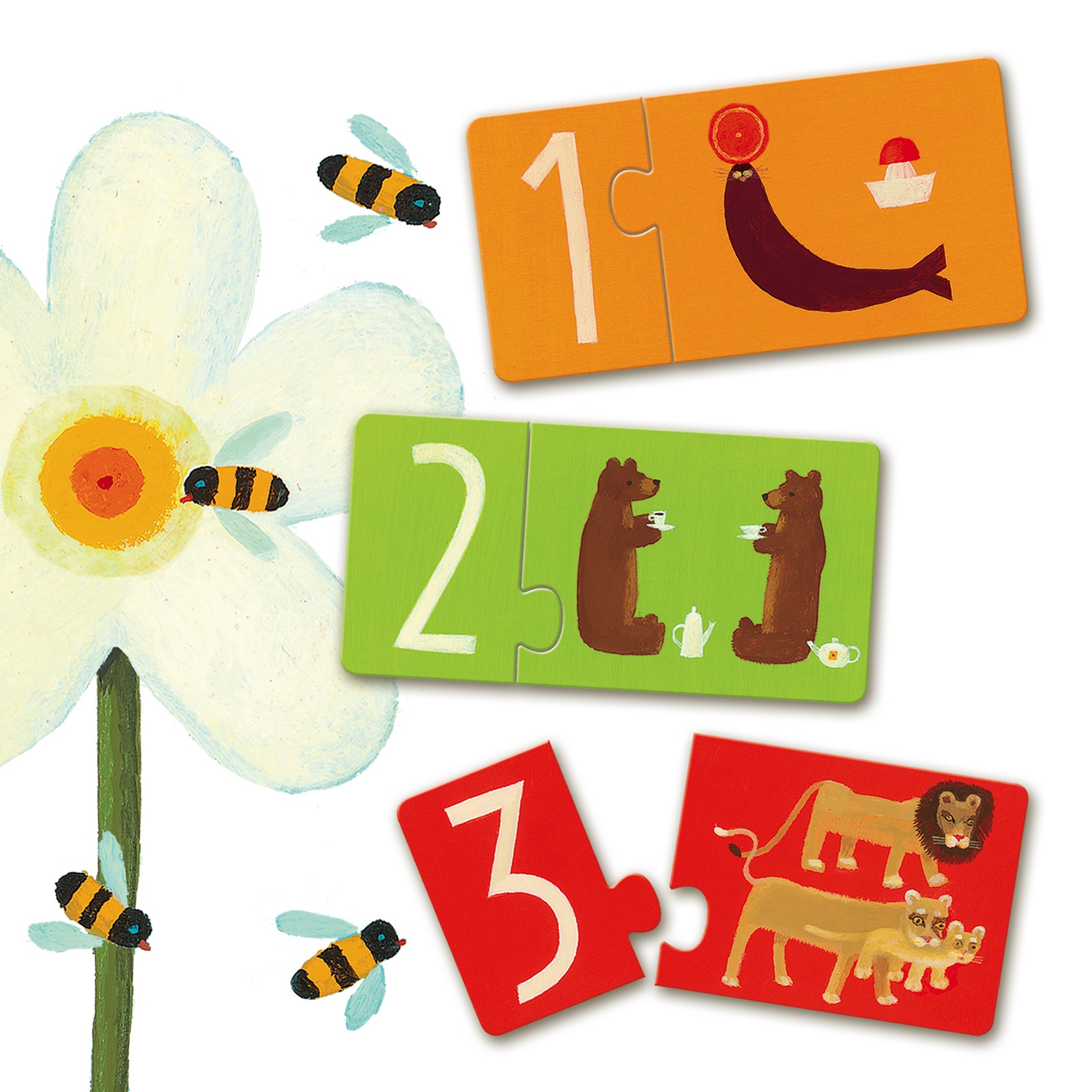 Djeco Puzzle Duo – Numbers