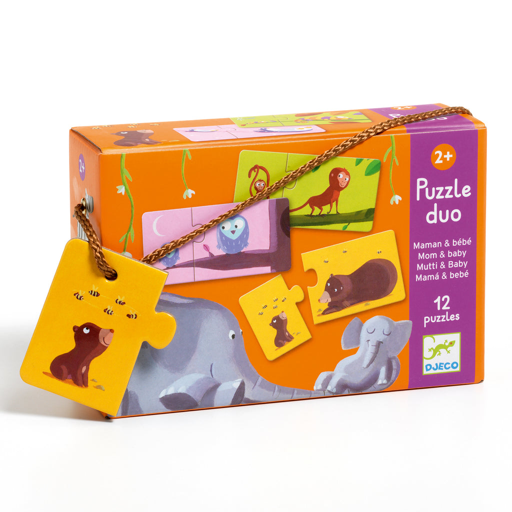 Djeco Puzzle Duo – Mom Baby Make Believe