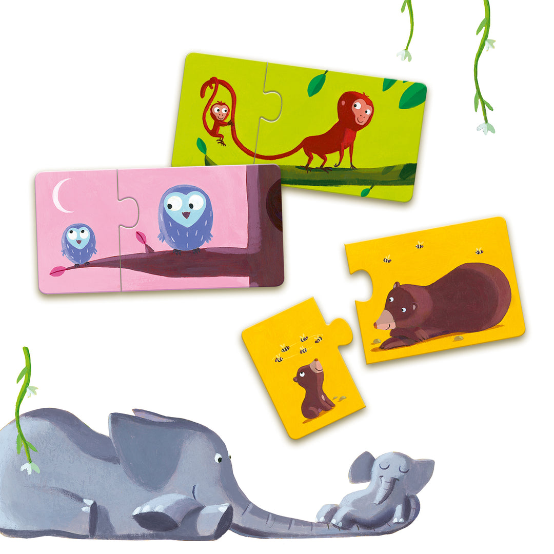 Djeco Puzzle Duo – Mom &amp; Baby