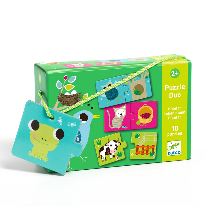 Djeco Puzzle Duo – Habitat
