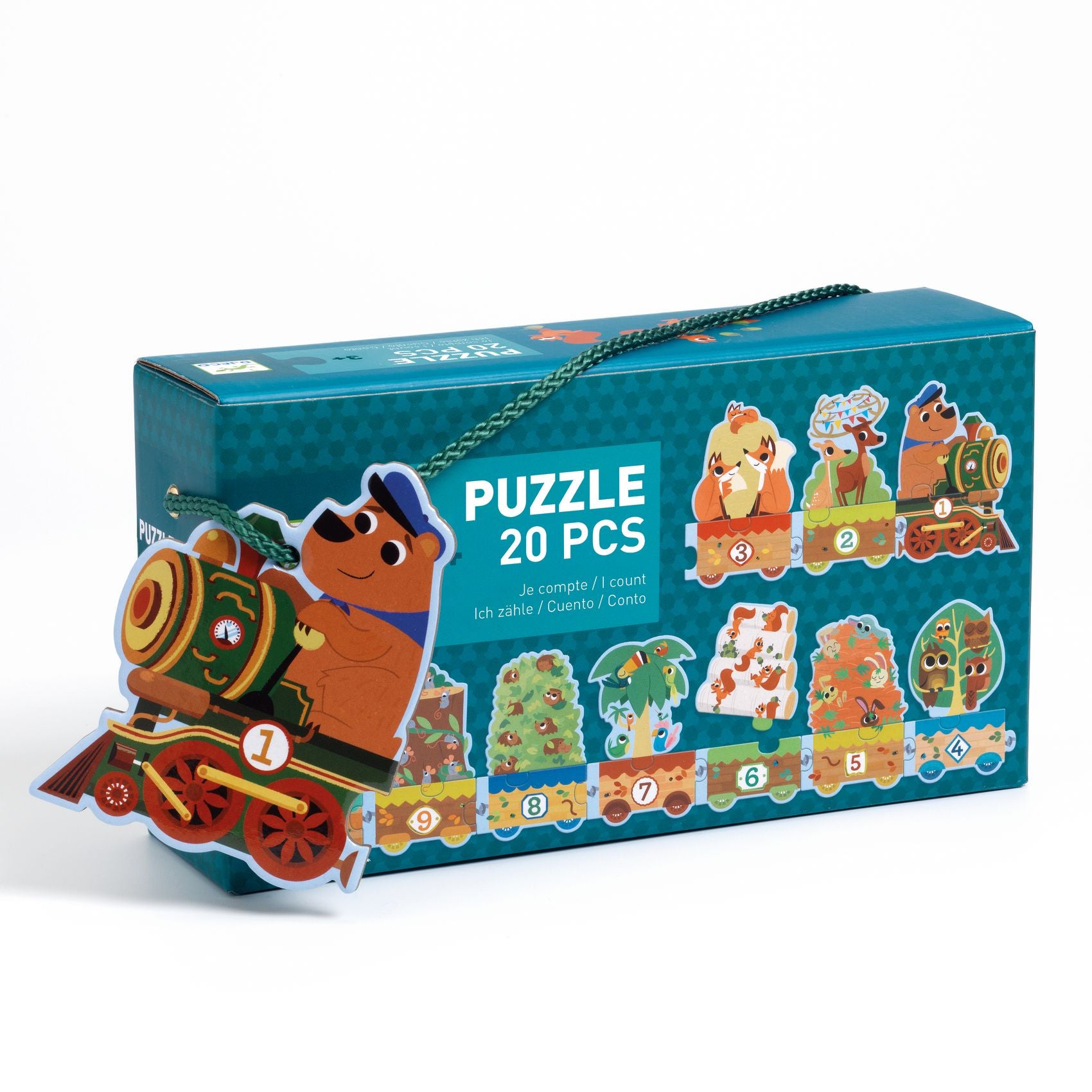 Djeco I Count Puzzle – 20 Piece