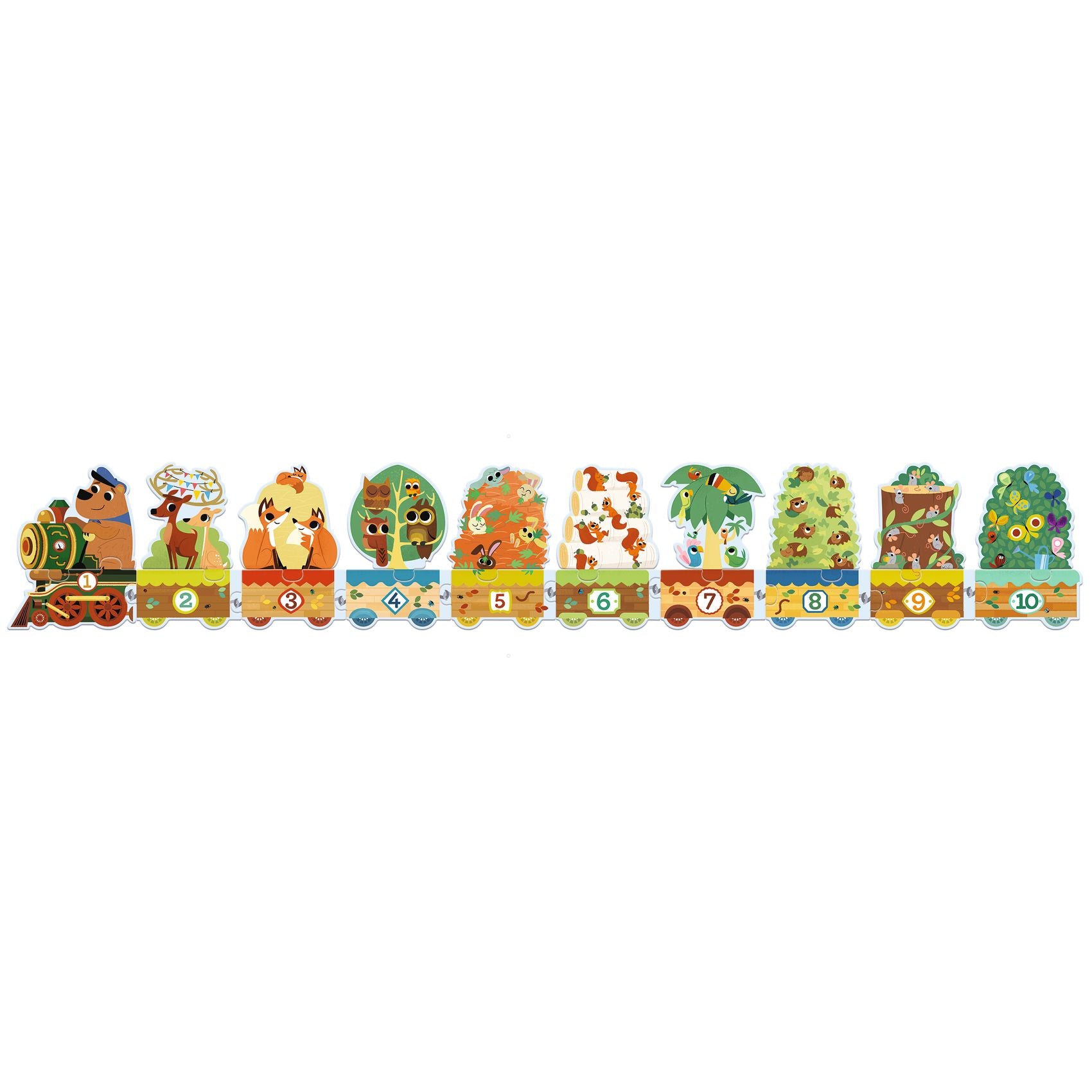 Djeco I Count Puzzle – 20 Piece