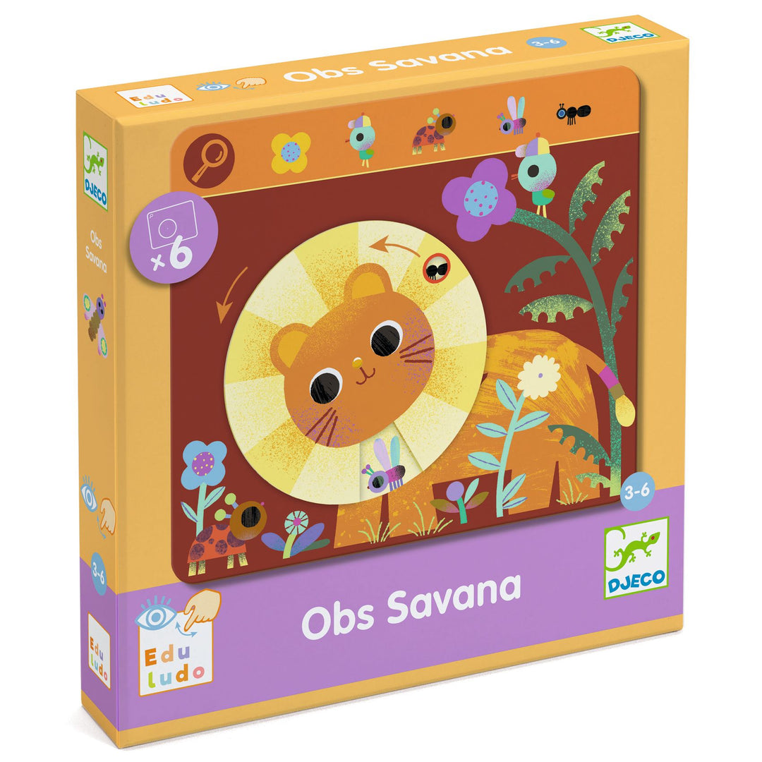 Djeco Edululo Seek &amp; Find Toddler Game – Obs Savana