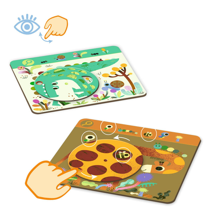 Djeco Edululo Seek &amp; Find Toddler Game – Obs Savana