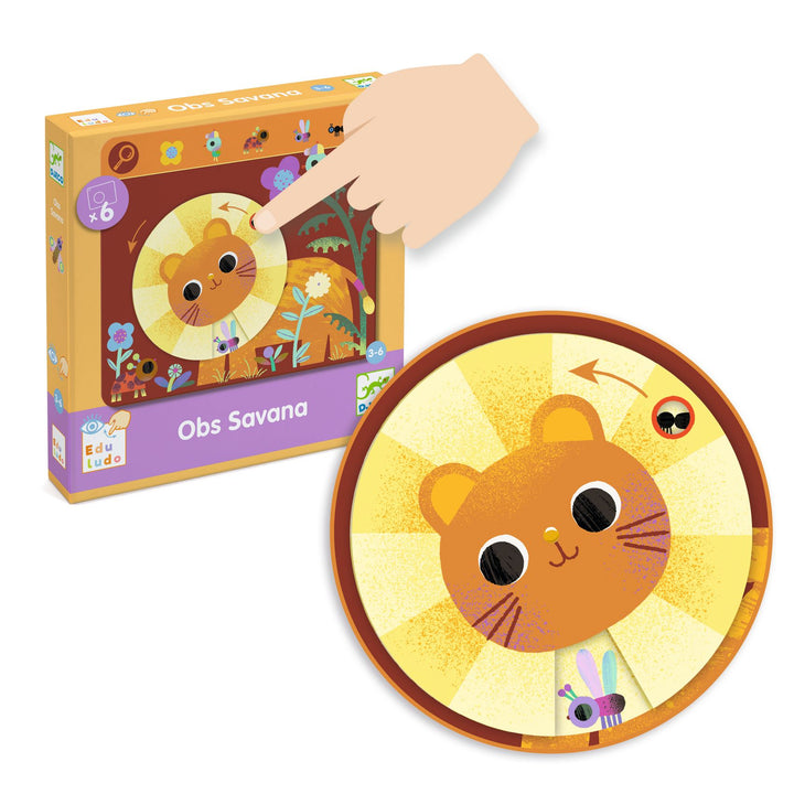 Djeco Edululo Seek &amp; Find Toddler Game – Obs Savana