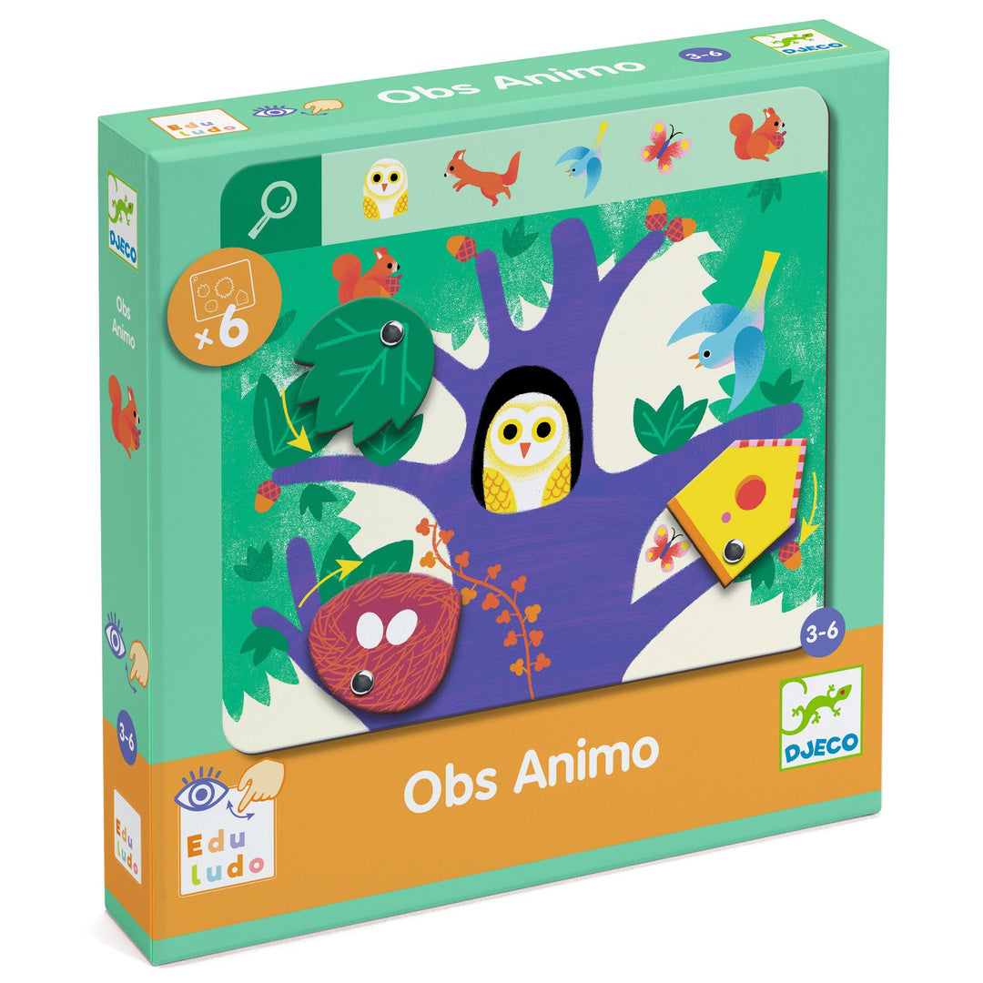 Djeco Edululo Seek &amp; Find Toddler Game – Obs Animo