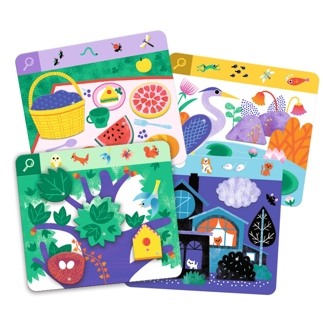 Djeco Edululo Seek &amp; Find Toddler Game – Obs Animo