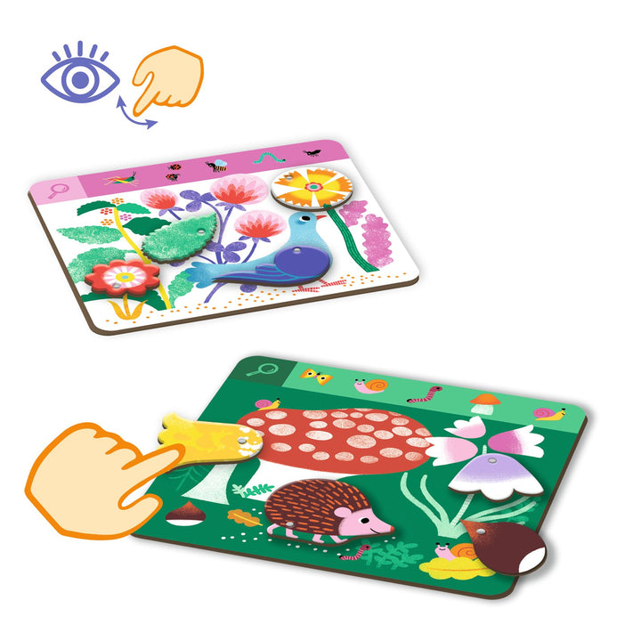 Djeco Edululo Seek &amp; Find Toddler Game – Obs Animo