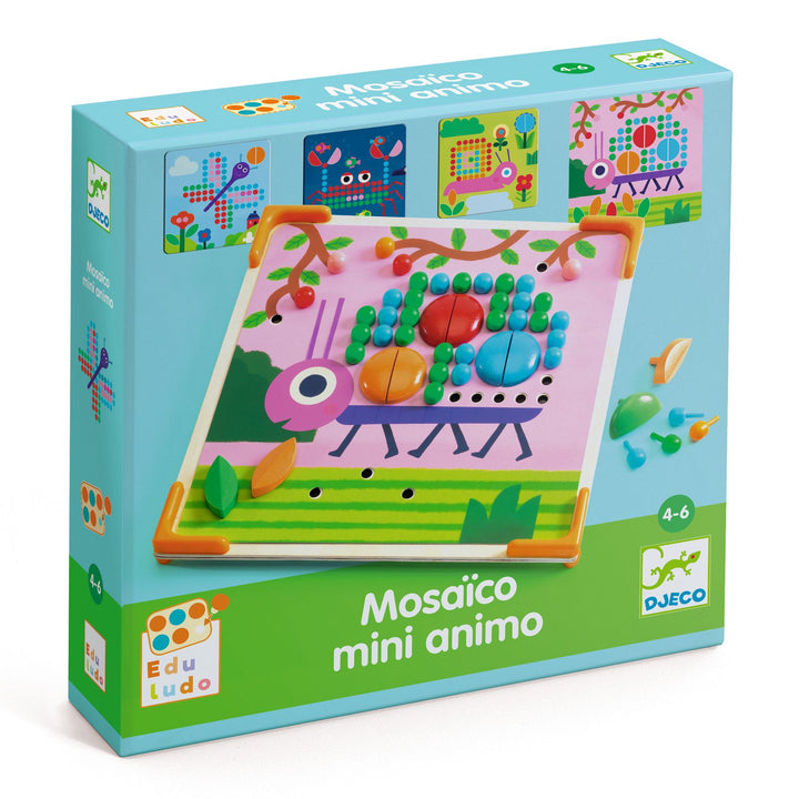 Djeco Eduludo Mosaico Mini Animo Pegboard