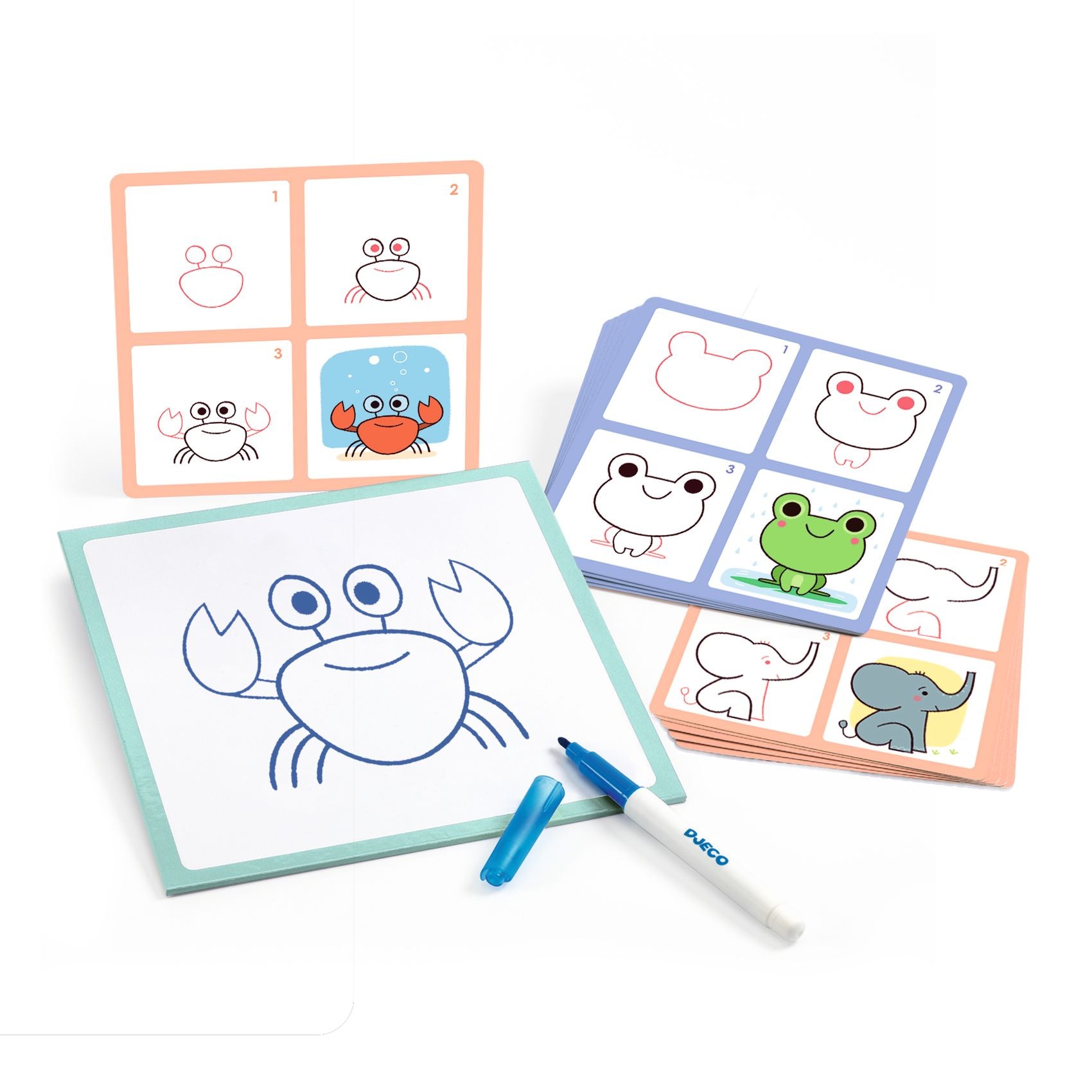 Djeco Step By Step Drawing – Babies & Co