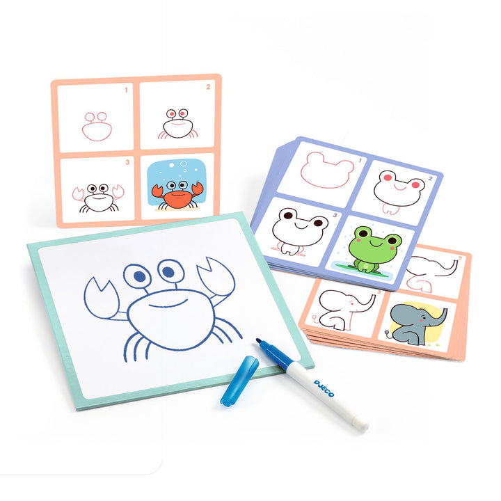 Djeco Step By Step Drawing – Babies &amp; Co