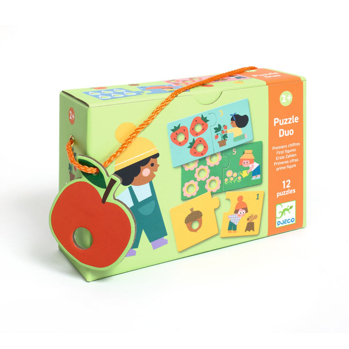 Djeco Puzzle Duo – First Numbers