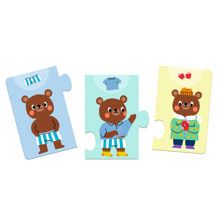 Djeco Dress Up Puzzle – Teddy