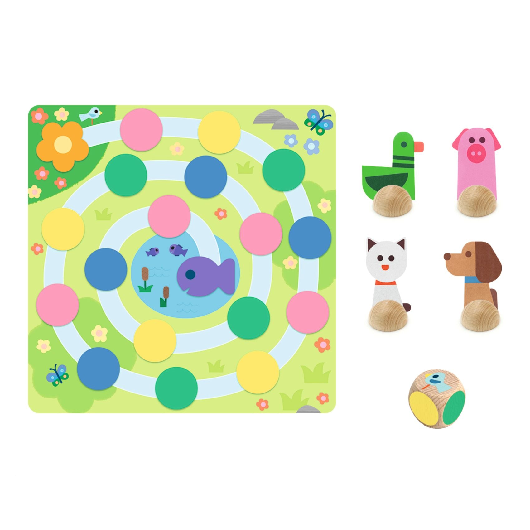 Djeco 5-in-1 Game – At The Farm