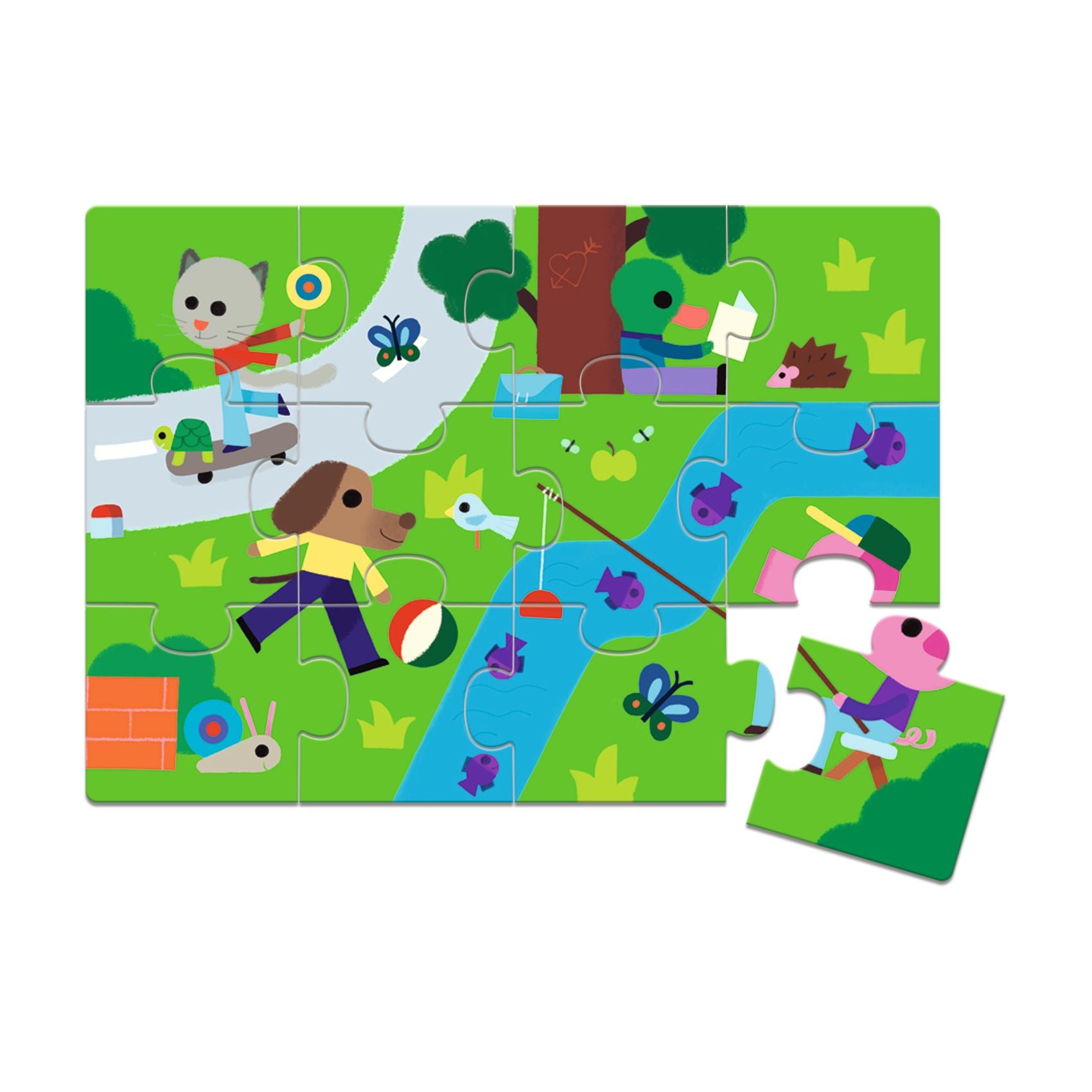 Djeco 5-in-1 Game – At The Farm