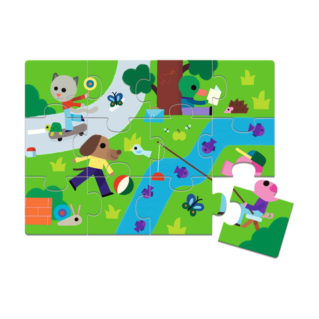 Djeco 5-in-1 Game – At The Farm