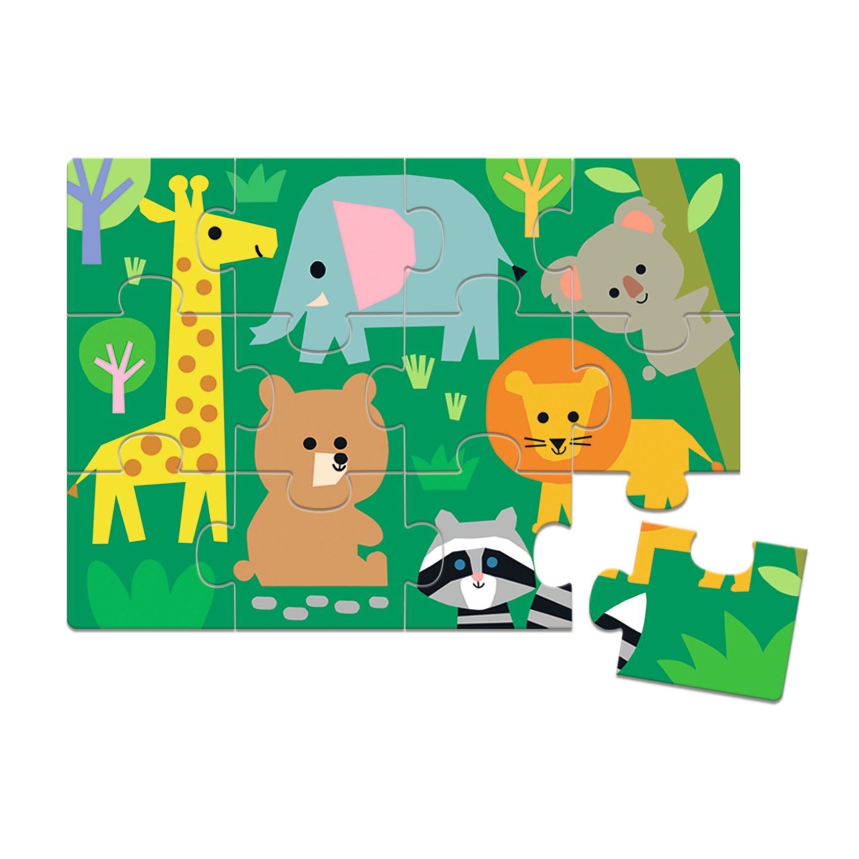 Djeco 5-in-1 Game – Wild Animals