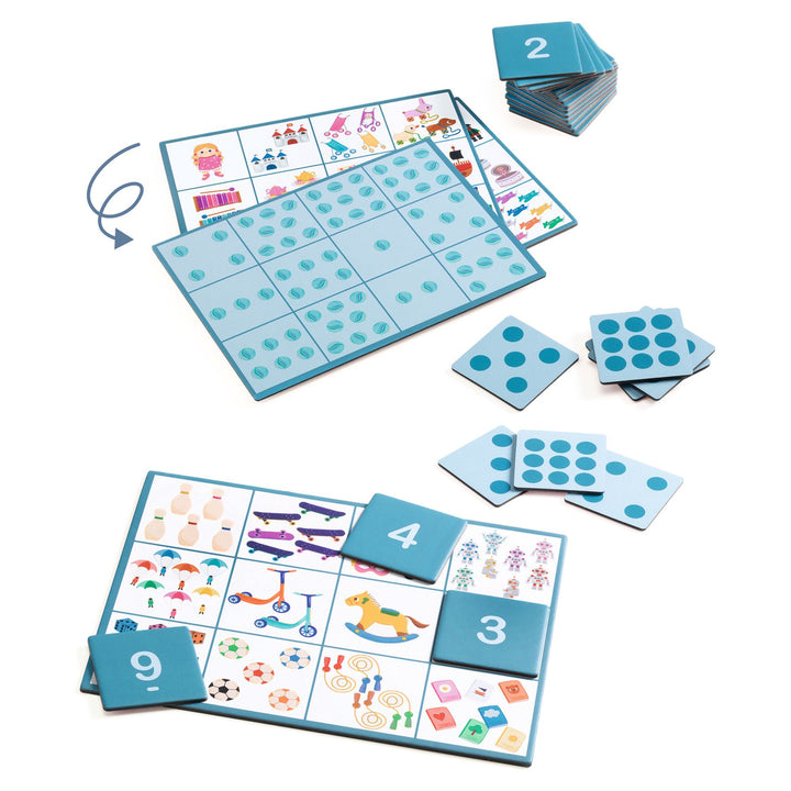 Djeco Eduludo Progressive Bingo Game – Numero Bingo