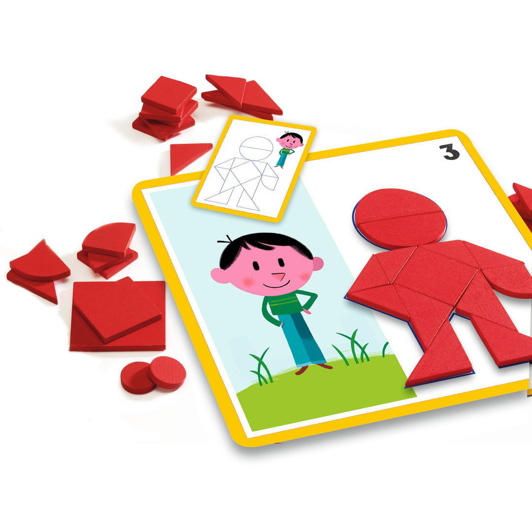 Djeco Eduludo Game – Shapes
