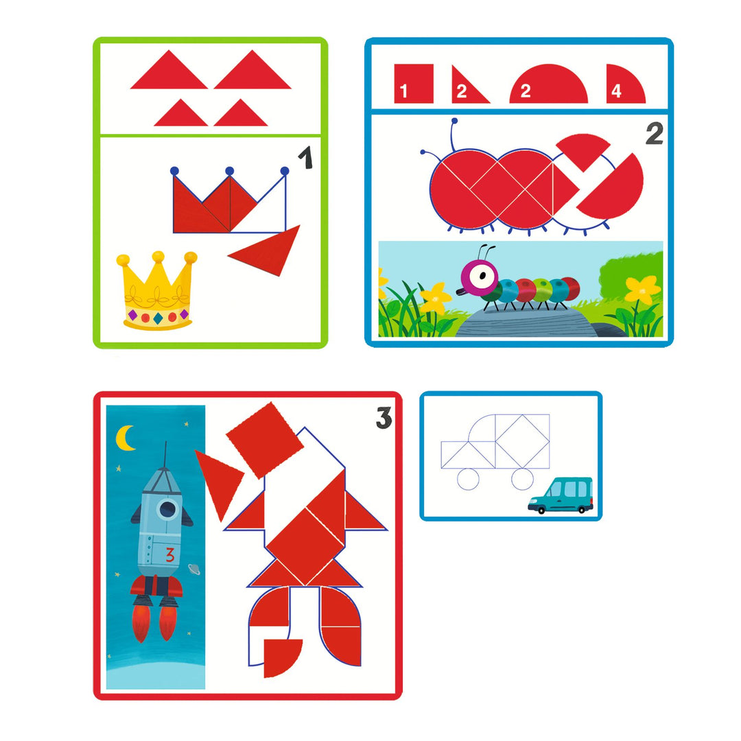 Djeco Eduludo Game – Shapes