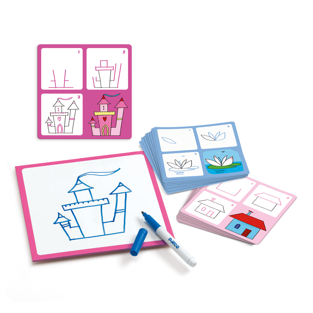 Djeco Step By Step Drawing – Josephine &amp; Co