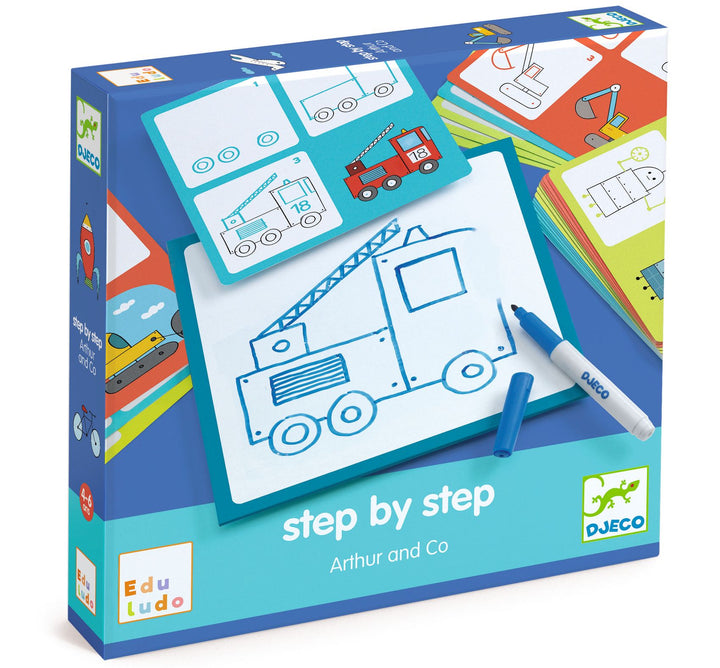 Djeco Edululo Step By Step Drawing – Arthur &amp; Co