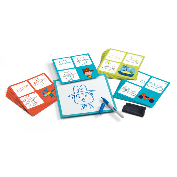Djeco Edululo Step By Step Drawing – Arthur &amp; Co