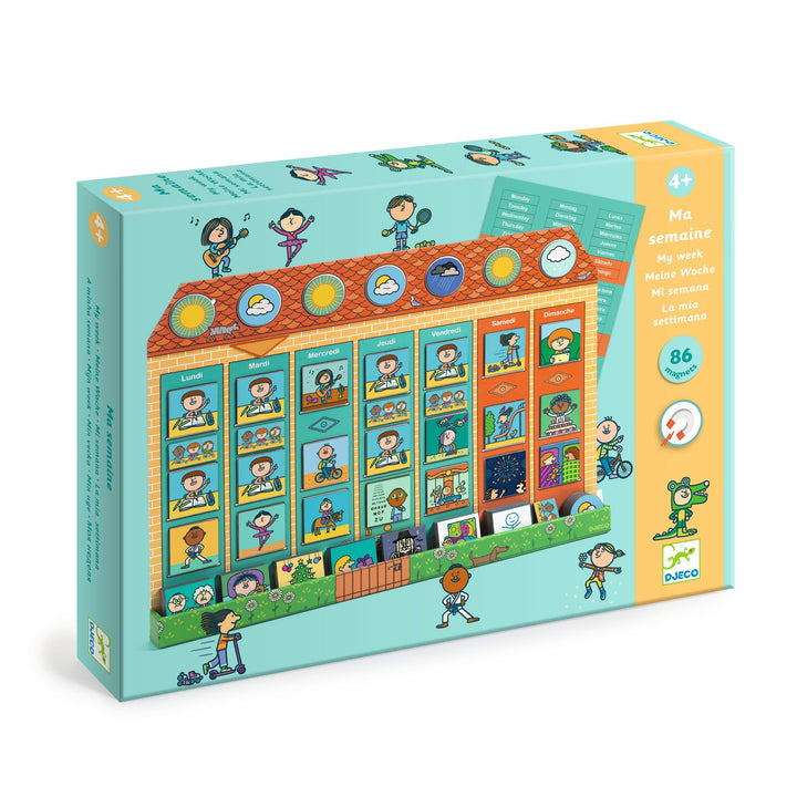 Djeco My Week Magnetic Calendar