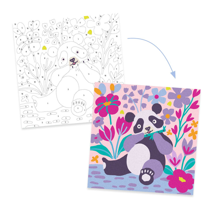 Djeco Coloured Sand Art – Velvety Paws