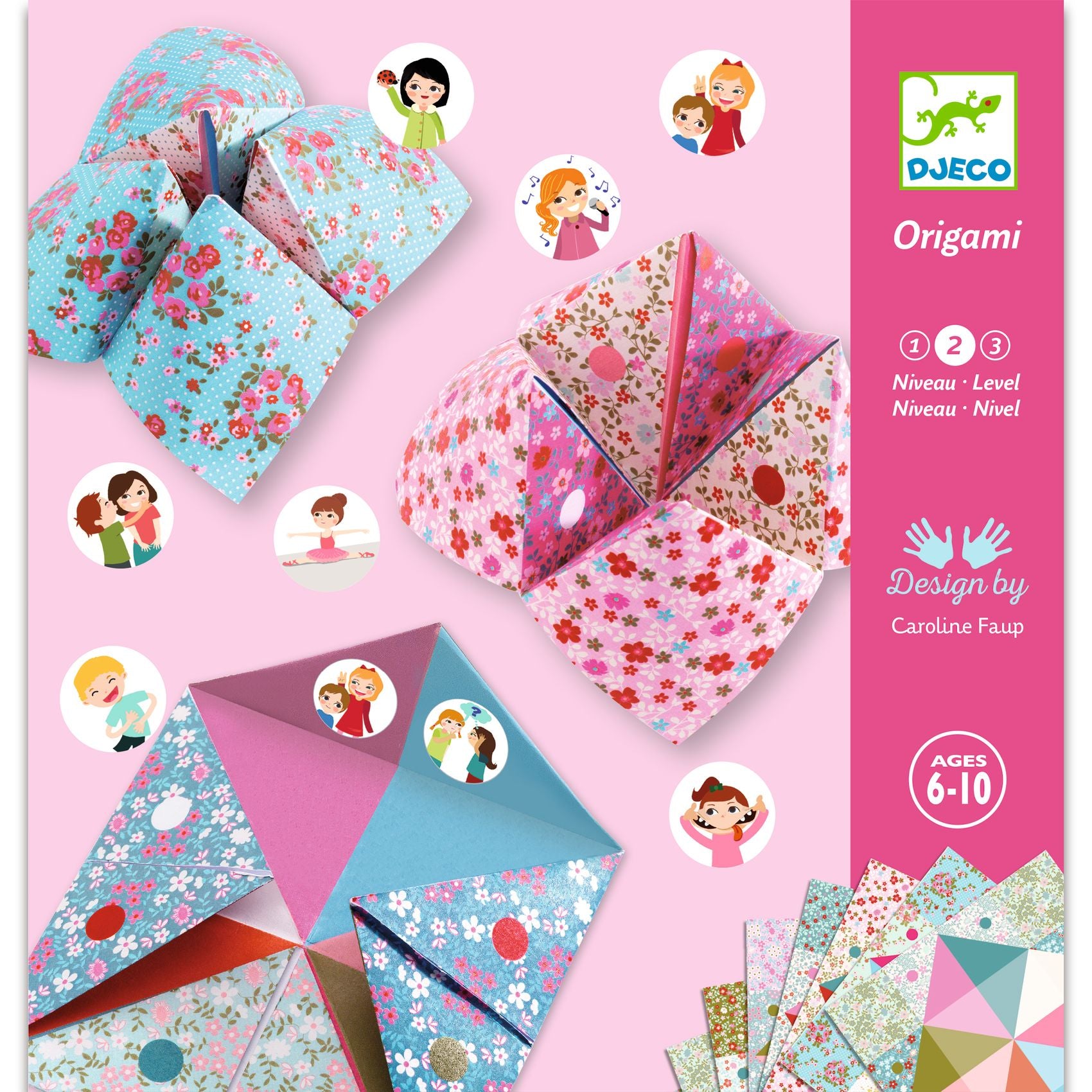 Djeco Origami Fortune Tellers – Flowers