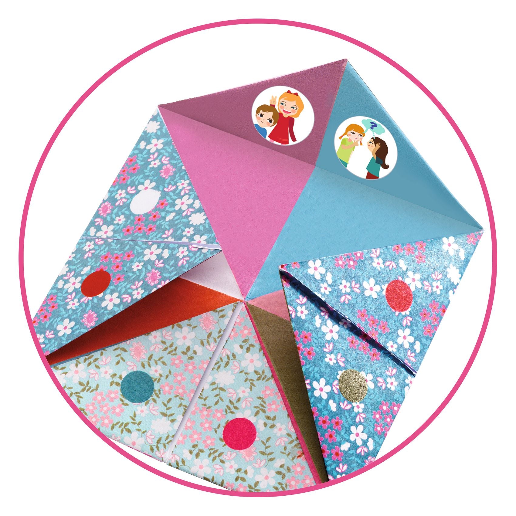 Djeco Origami Fortune Tellers – Flowers