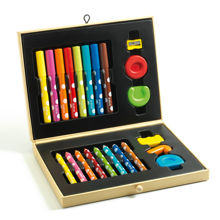 Djeco Toddler Box of Colours (22 Piece)