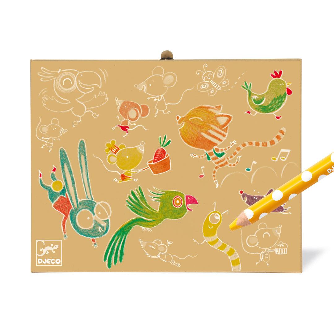 Djeco Toddler Box of Colours (22 Piece)