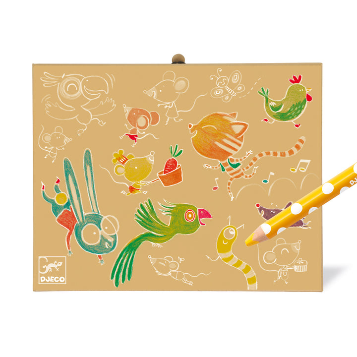 Djeco Toddler Box of Colours (22 Piece)