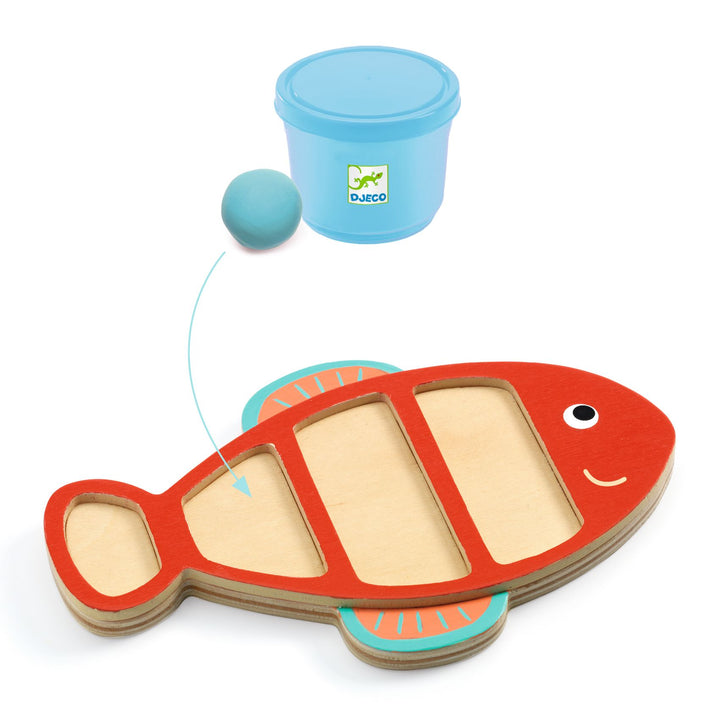 Djeco Play Dough Set – My Sea Creatures