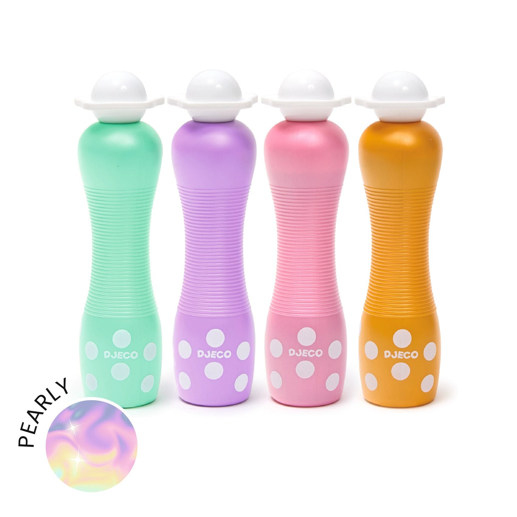 Djeco Large Pearly Dot Markers – Set of 4