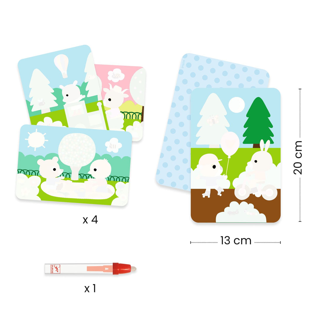 Djeco Water Magic Colouring Set – In The Park