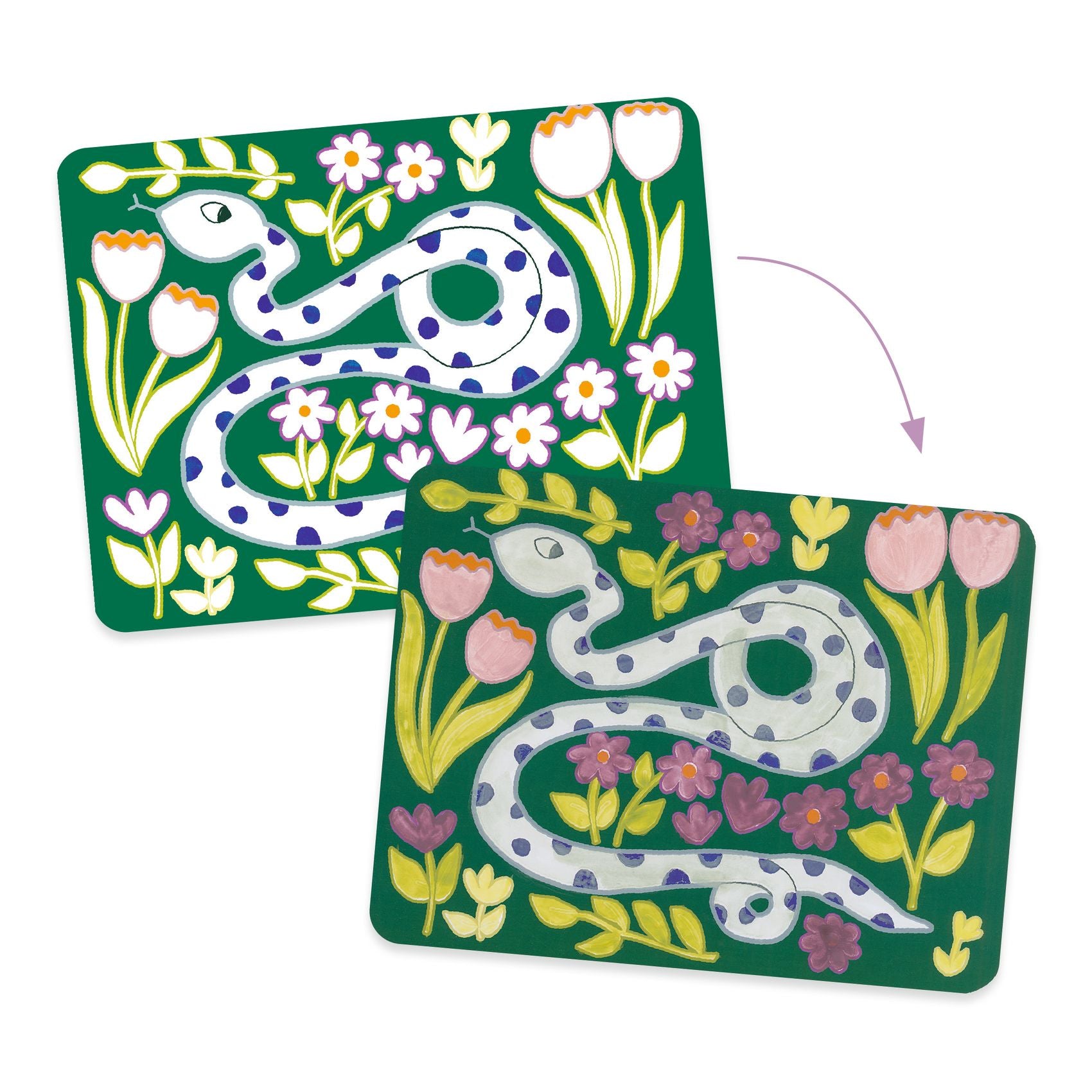 Djeco Palette Painting – Wild Ones