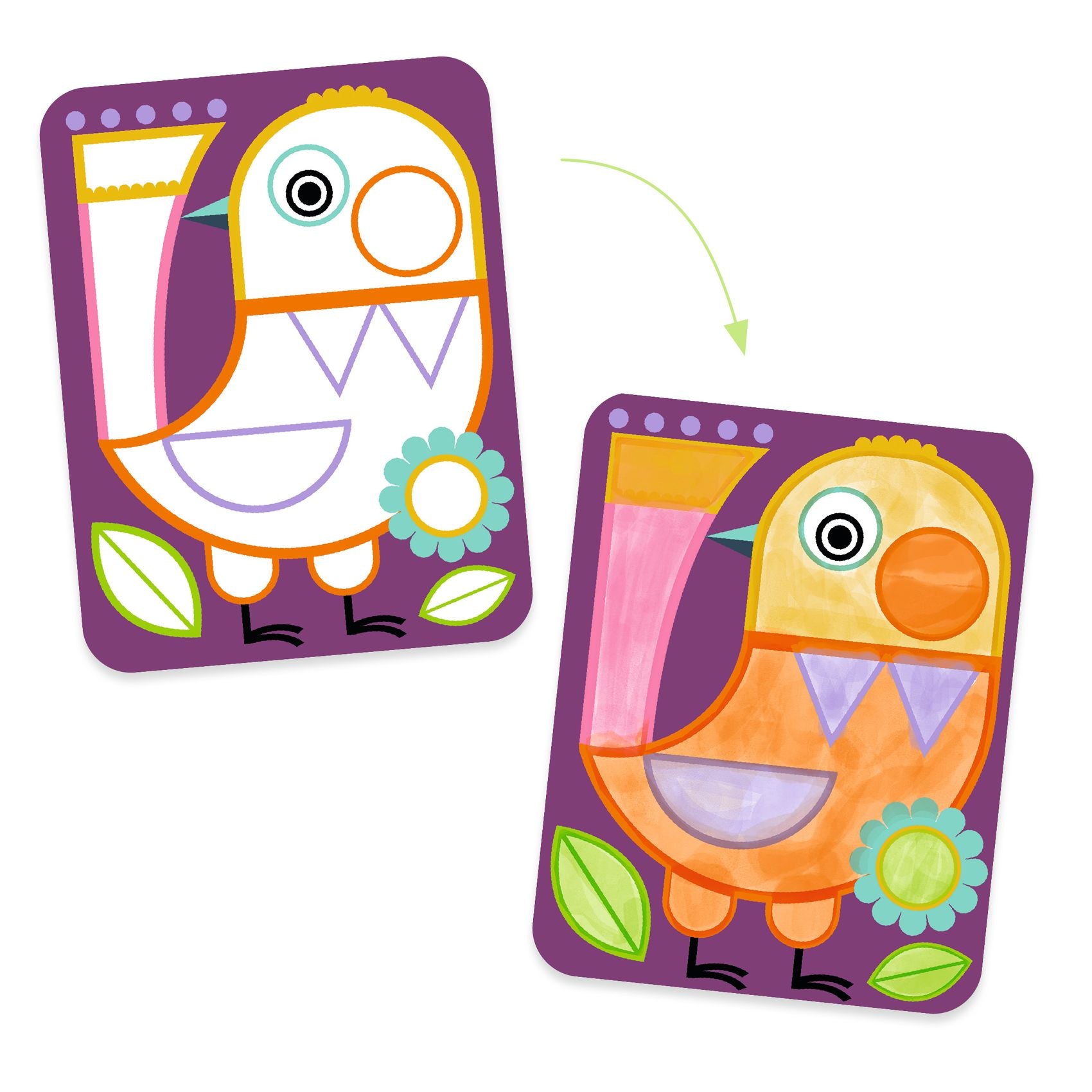Djeco Palette Painting – Chubby Cheeks