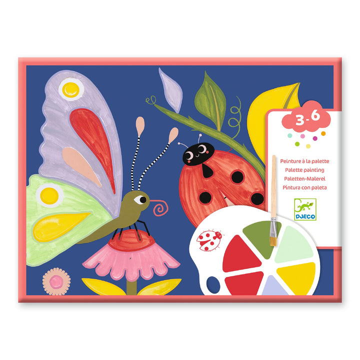 Djeco Palette Painting – Creepy Crawlies