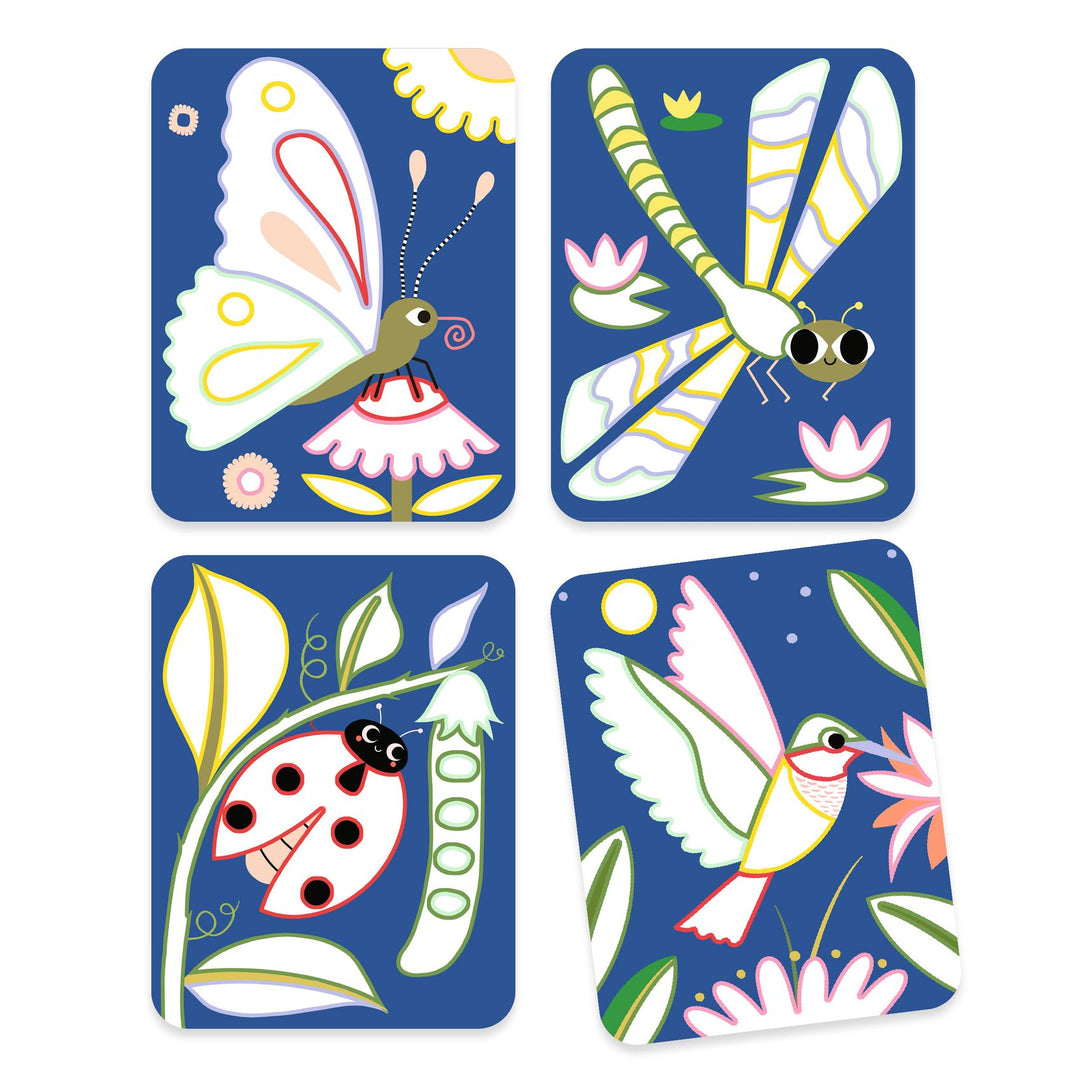 Djeco Palette Painting – Creepy Crawlies