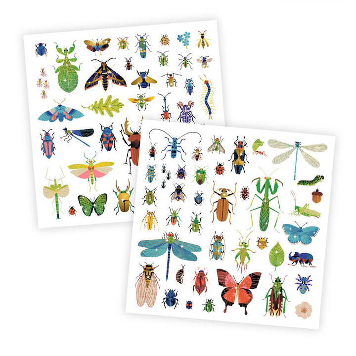 Djeco Microcosmos Metallic Sticker Collection