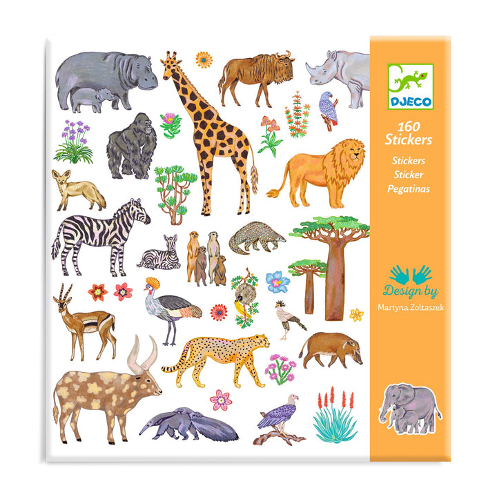 Djeco Kenya Sticker Collection