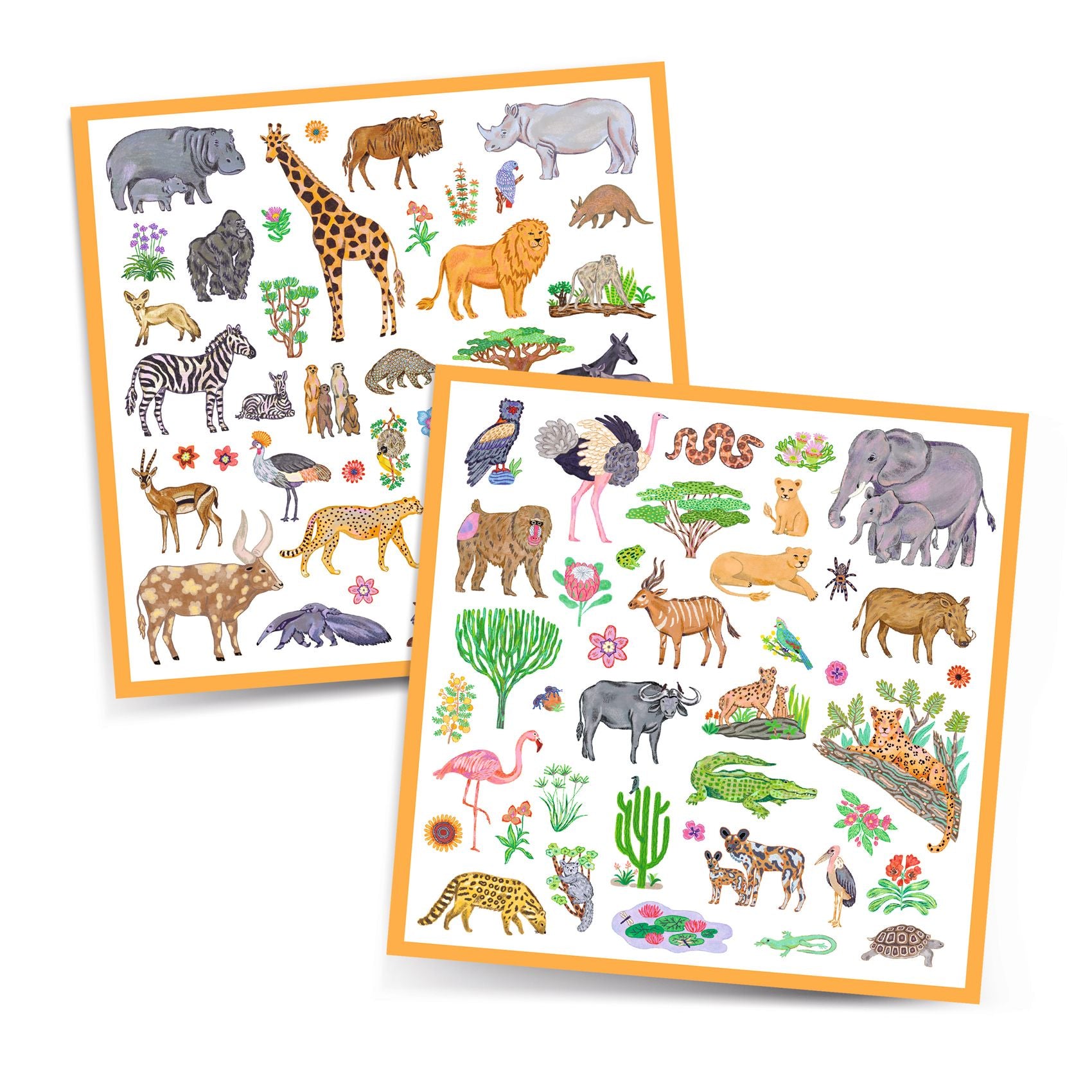 Djeco Kenya Sticker Collection