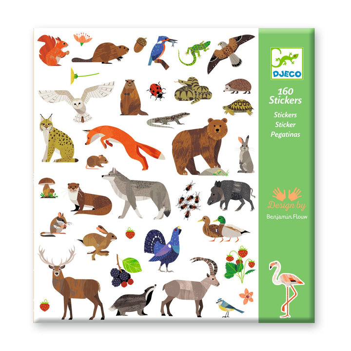 Djeco Fauna Sticker Collection