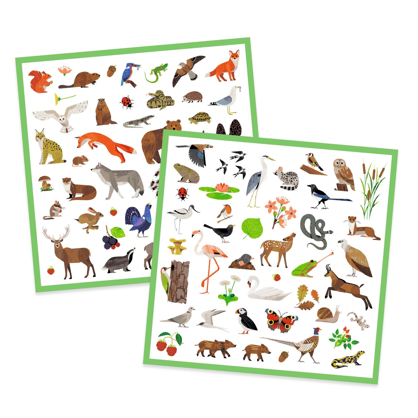 Djeco Fauna Sticker Collection